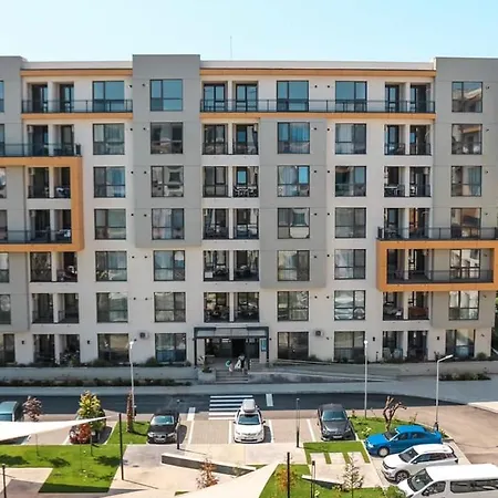 Black & White Lofts Onix Blue Mamaia דירה *