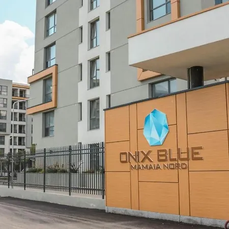 דירה Black & White Lofts Onix Blue Mamaia